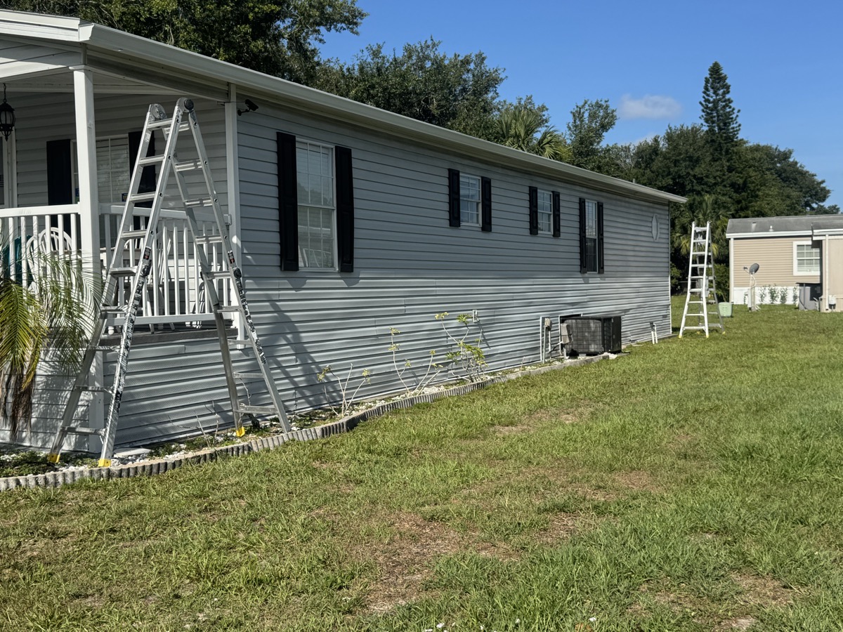Seamless gutter install