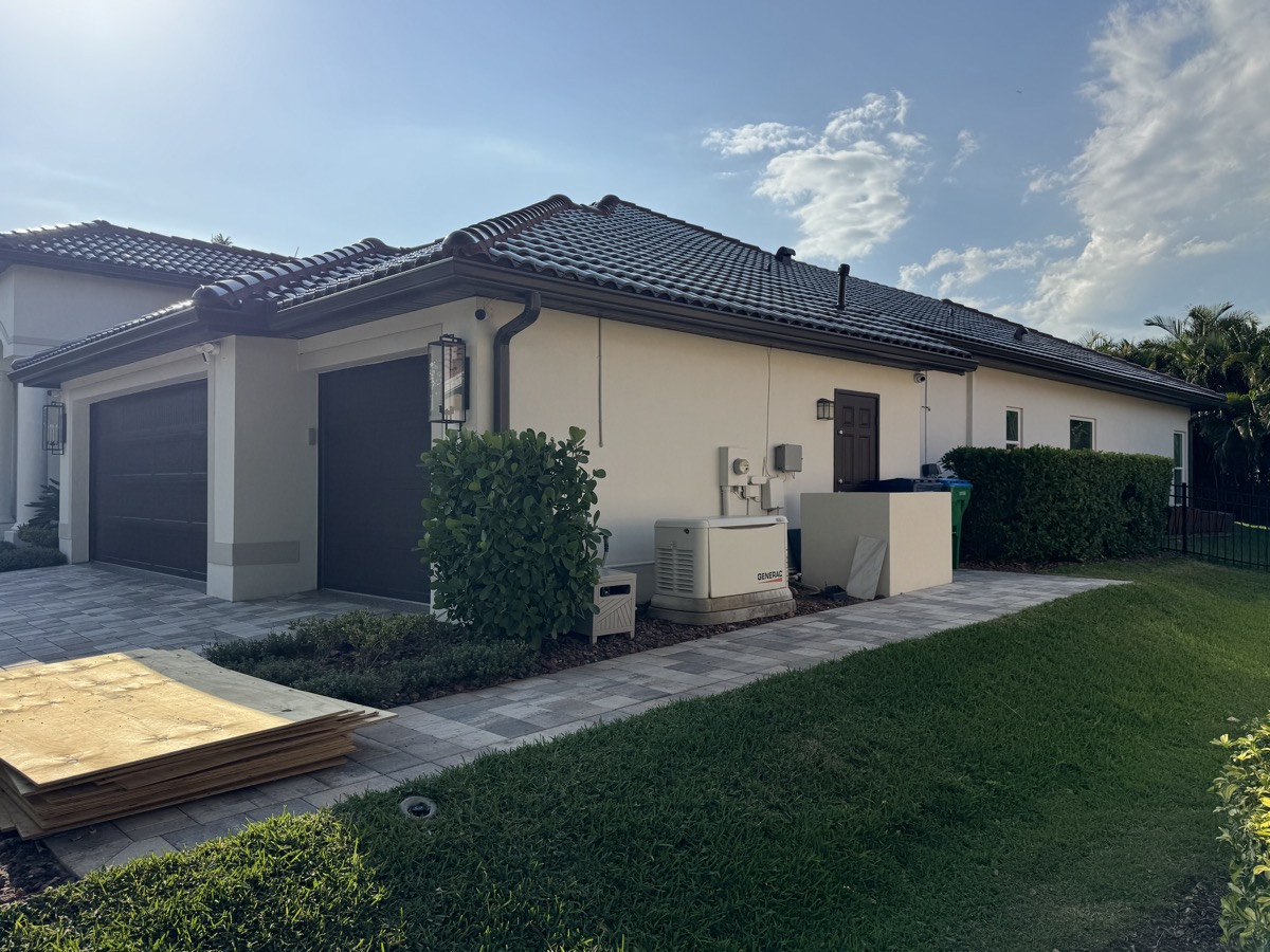 Florida's Finest Gutters completed job