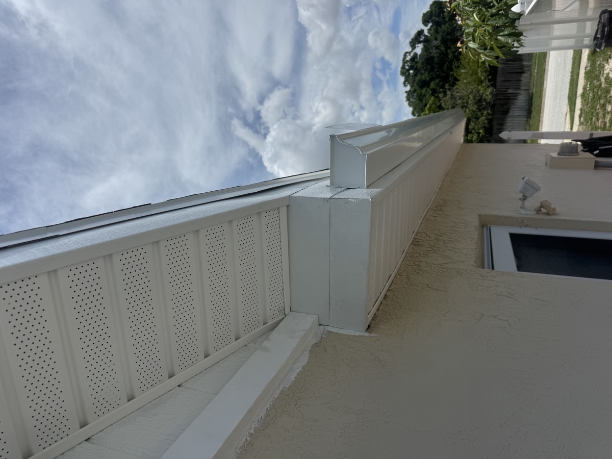 Soffit, fascia and gutter work