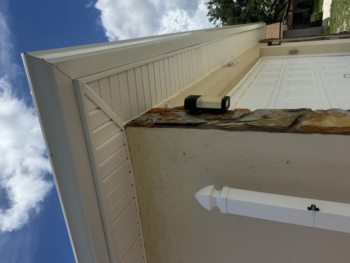 Soffit and gutter